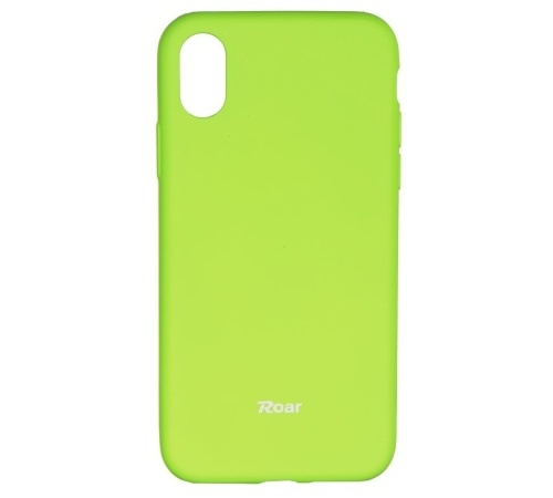 Levně Pouzdro Roar Colorful Jelly Case Apple iPhone XR, lime