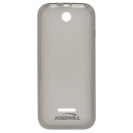 Silikonové pouzdro Kisswill  pro Nokia 5.1 Plus, šedé
