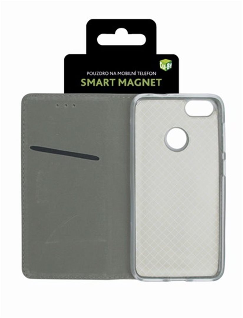 Flipové pouzdro Smart Magnet pro Samsung Galaxy J6+, zlatá