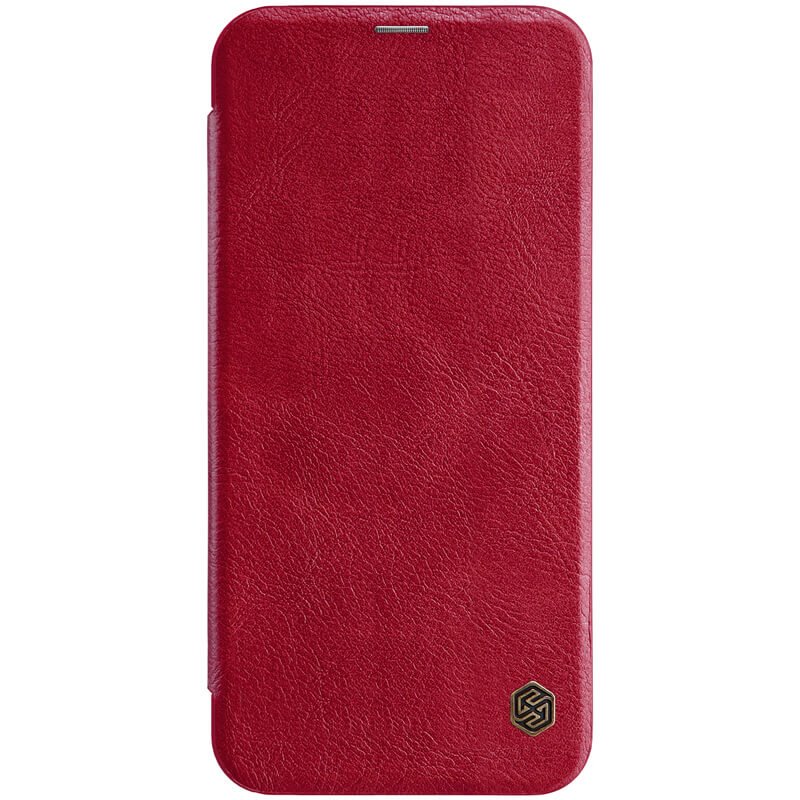 Flipové pouzdro Nillkin Qin pro Samsung Galaxy A7 2018 (SM-A750), red