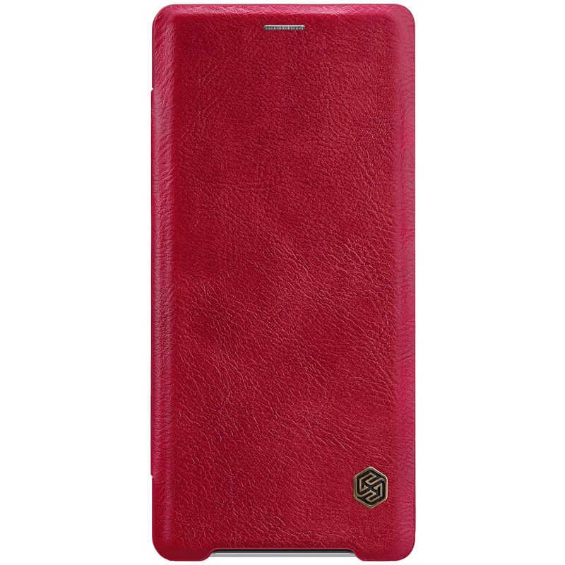 Flipové pouzdro Nillkin Qin pro Sony Xperia XZ3, red