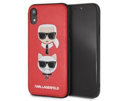 Zadní kryt Karl Lagerfeld Karl&Ch. Hard Case na iPhone XR, Red