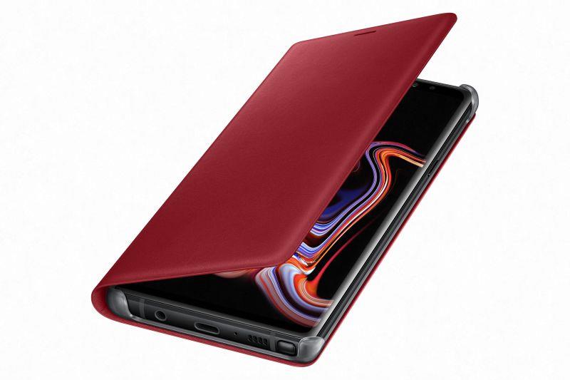 Originální flipové pouzdro pro Samsung Galaxy Note 9 - červená