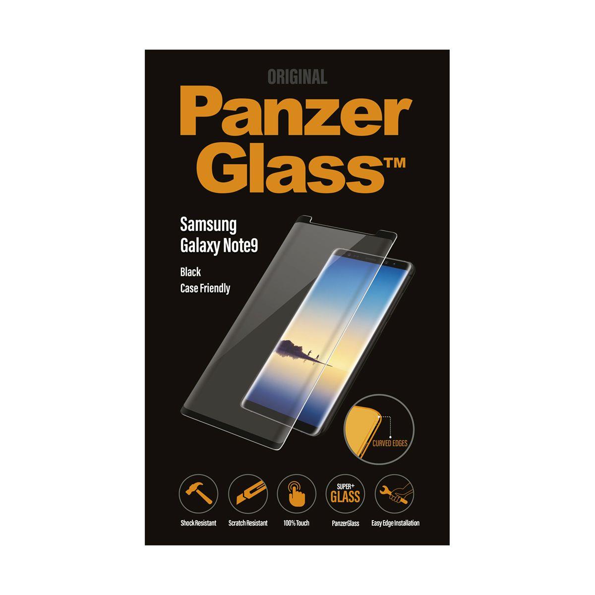 Ochranné sklo displeje PanzerGlass pro Samsung Galaxy Note 9 , černá