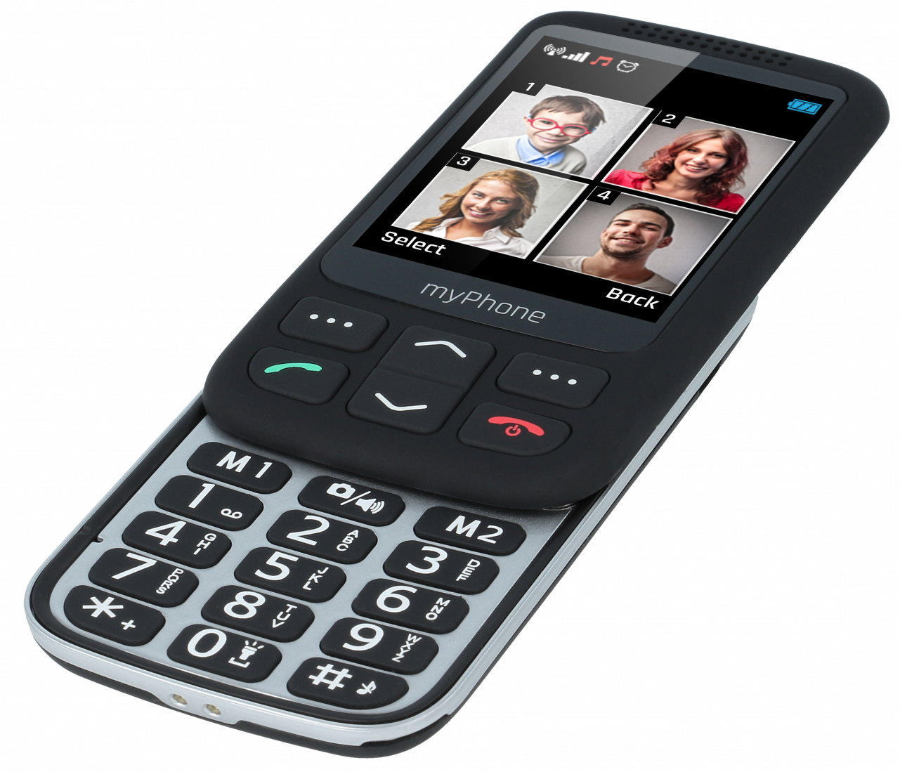 Stylový vysouvací telefon myPhone Halo S