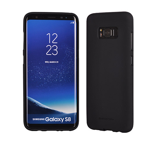Pouzdro Mercury Soft feeling Samsung Galaxy J6 Plus, black