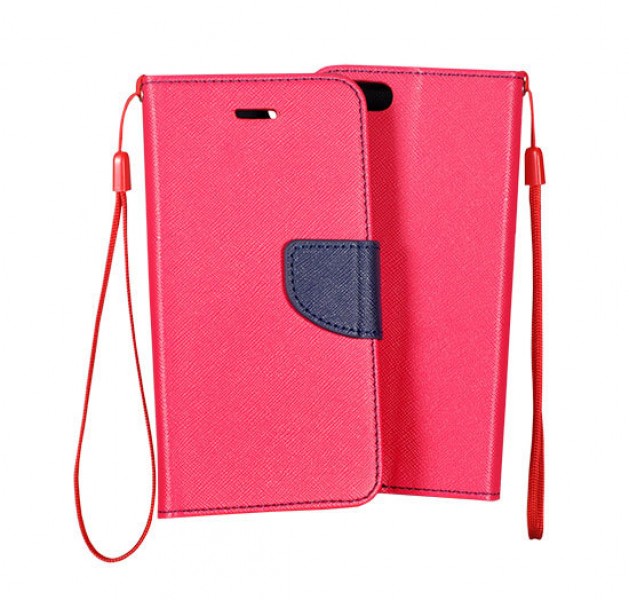 Pouzdro BOOK Fancy na Huawei Honor 6 Plus, Pink/Navy