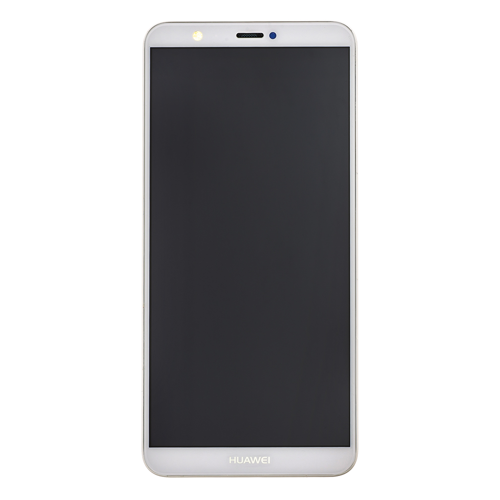 LCD + dotyk + přední kryt pro Huawei  P Smart, white