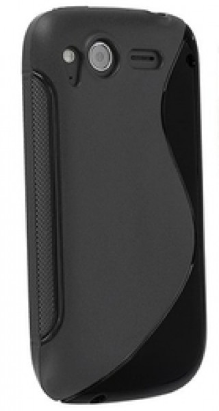 Pouzdro SUPER GEL na HTC Desire C, Black
