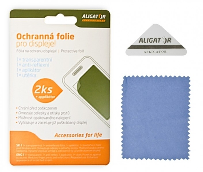 Ochranná fólie ALIGATOR na Nokia Lumia 1020, 2ks + aplikátor