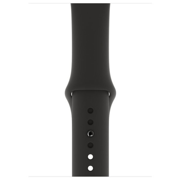 Hodinky Apple Watch Series 4 40mm Space Grey Aluminium - černý sportovní pásek