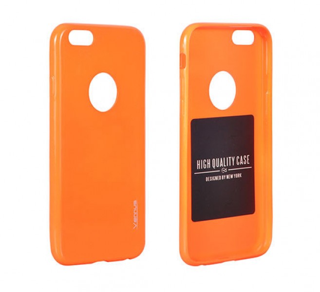 Pouzdro JELLY FLUORESCENT pro LG G4 (H815), Orange