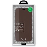 Flipové pouzdro Lenuo Ledream pouzdro pro Xiaomi Mi A2 Lite, Brown