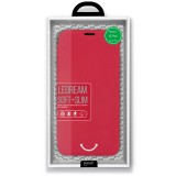 Flipové pouzdro Lenuo Ledream pouzdro pro Xiaomi Mi A2 Lite, Red