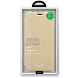 Flipové pouzdro Lenuo Ledream pouzdro pro Xiaomi Mi 8 Lite, Gold