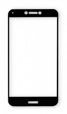 Print Glass Fullface sklo pro Huawei P Smart 2019, black