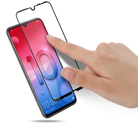 5D tvrzené sklo Huawei P smart 2019, black