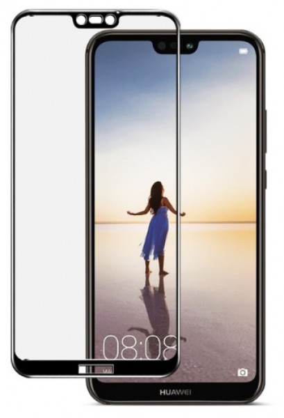 Levně Tvrzené sklo Aligator GLASS FULL COVER pro Huawei P20, Black