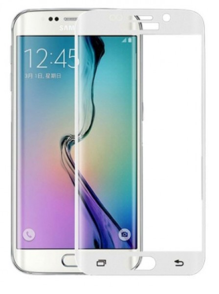Tvrzené sklo Aligator GLASS FULL COVER 3D pro Samsung Galaxy S6 Edge, White