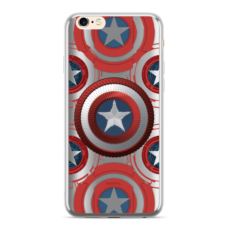 Zadní kryt Marvel Captain America 014 pro Huawei P20 Lite, silver