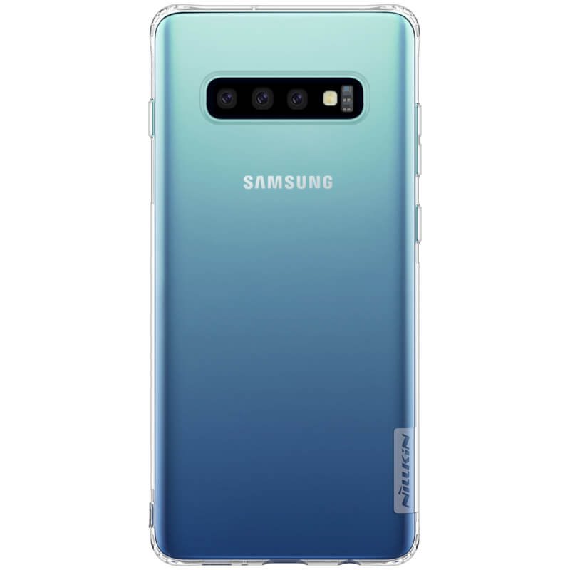 Silikonové pouzdro Nillkin Nature pro Samsung Galaxy S10, transparent 
