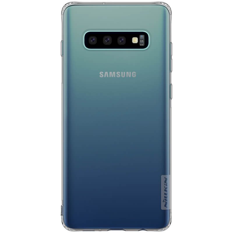 Silikonové pouzdro Nillkin Nature pro Samsung Galaxy S10, grey
