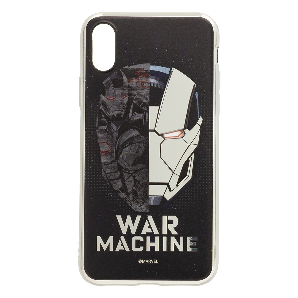 Zadní kryt Iron Man War 001 pro Apple iPhone XS, silver
