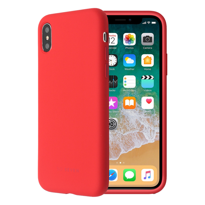Zadní kryt SoSeven Smoothie pro Apple iPhone X/XS, Red