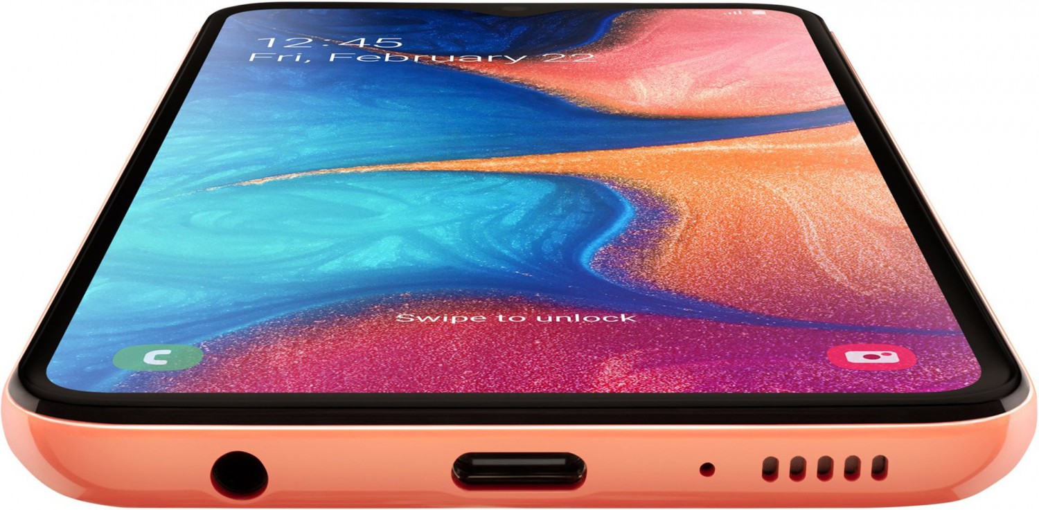 Samsung Galaxy A20e oranžová