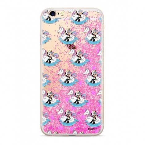 Zadni kryt Disney Minnie 030 pro Apple iPhone 6/6S, pink glitter
