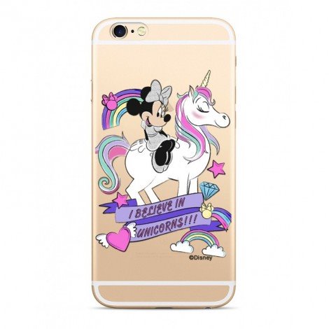 Zadni kryt Disney Minnie 035 pro Apple iPhone 5/5S/SE, transparent