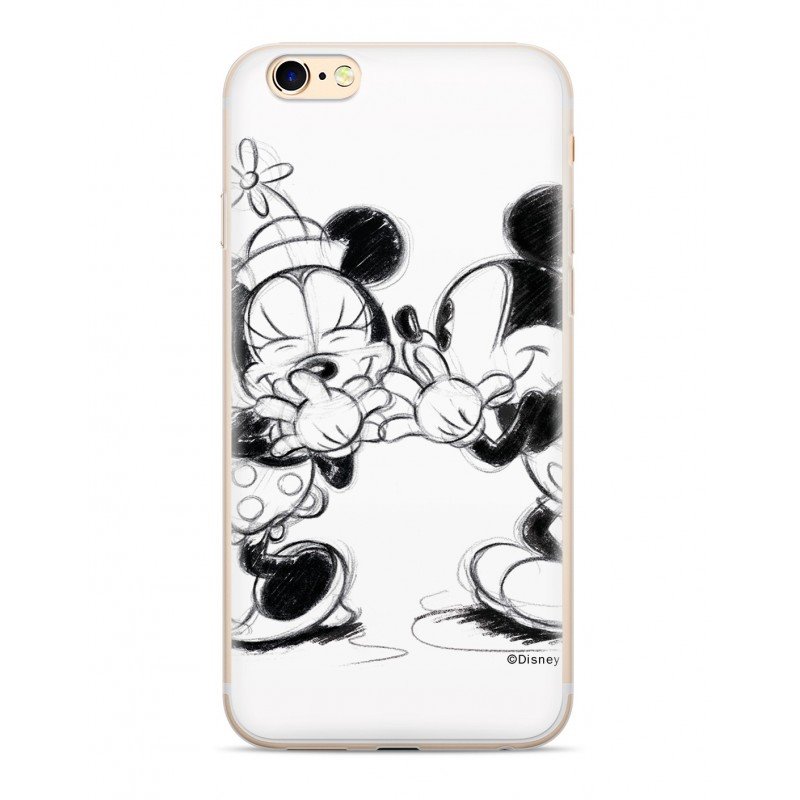 Zadni kryt Disney Mickey & Minnie 010 pro Samsung Galaxy J6 2018, white