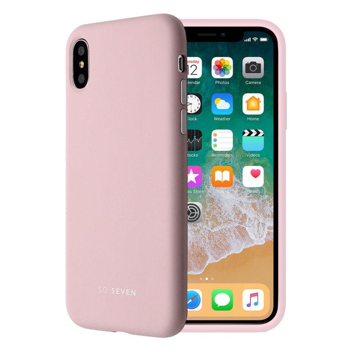 Zadní kryt SoSeven Smoothie pro Apple iPhone XS Max, Pink