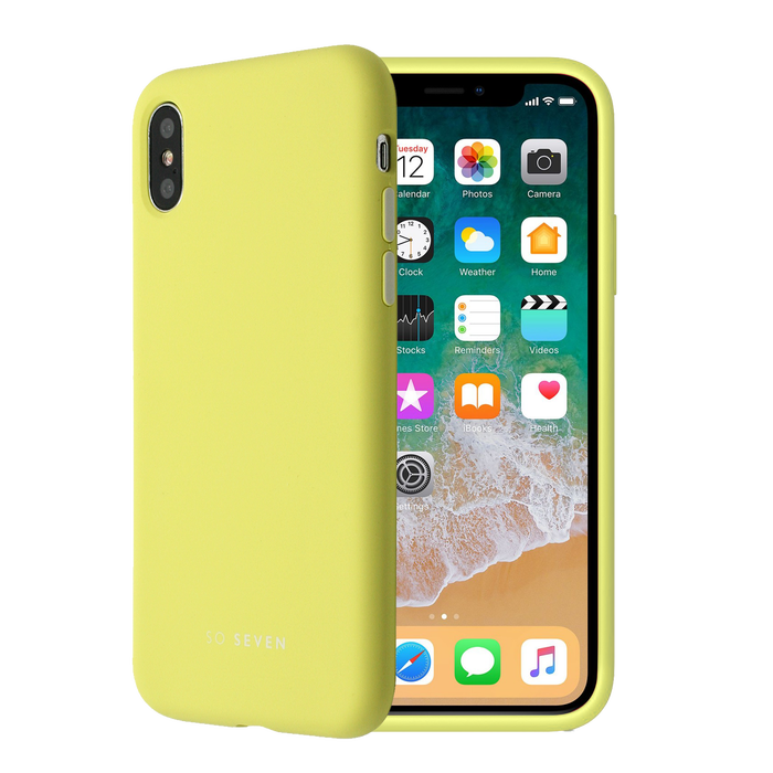 Zadní kryt SoSeven Smoothie pro Apple iPhone 7/8, Yellow