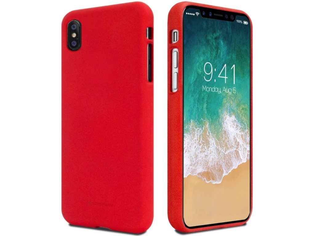 Pouzdro Mercury Soft feeling pro Huawei Y7 Pro 2019, red