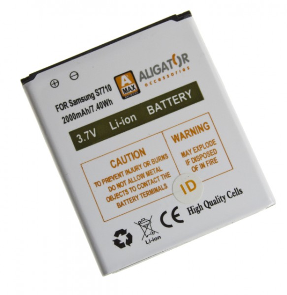 Baterie ALIGATOR pro Samsung Galaxy Xcover 2, Li-Ion 2000 mAh, nahrazuje EB485159LU