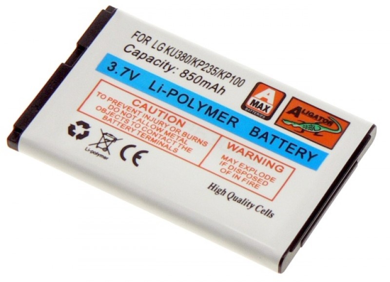 Baterie Aligator pro LG KP100, Li-POL 850 mAh, kompatibilní