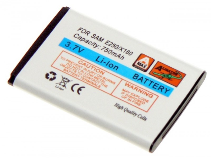 Baterie Aligator pro Samsung Galaxy SGH-E250/ 900/ X150/ 160/ 200, C140, Li-Ion, 750 mAh, kompatibilní