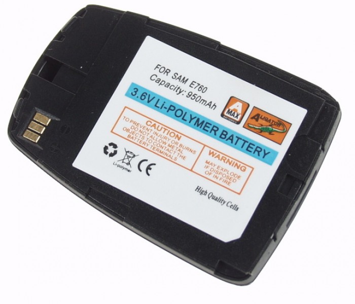 Baterie Aligator pro Samsung Galaxy SGH-E750/ E760, LI-POL, 950 mAh, kompatibilní