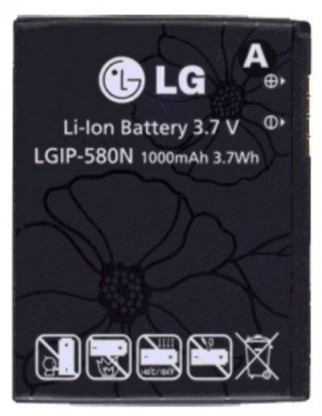 Originální baterie pro LG GC900, LGIP-580N, Li-Ion, bulk, originální