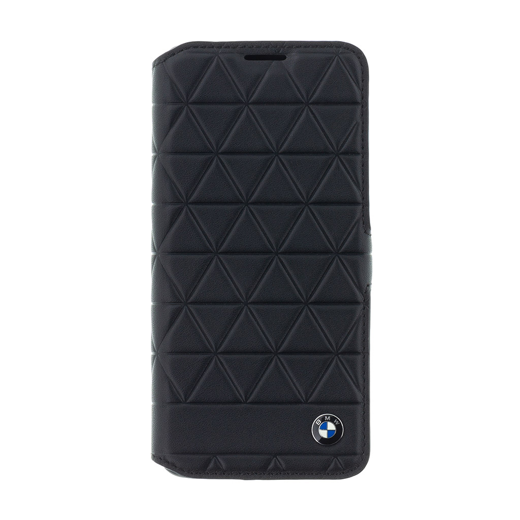 BMW Hexagon BMFLBKS9HEXBK flipové pouzdro pro Samsung Galaxy S9 black