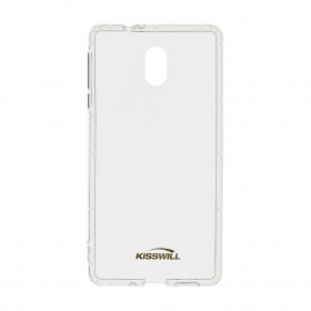 Silikonové pouzdro Kisswill pro Samsung Galaxy A70, transparentní