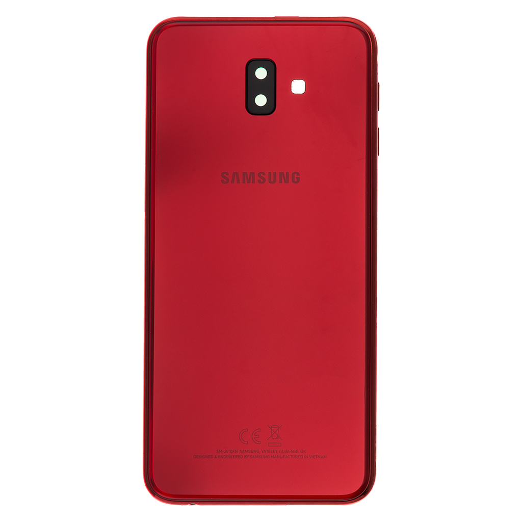 Kryt baterie Samsung Galaxy J6+ J610 red (Service Pack)
