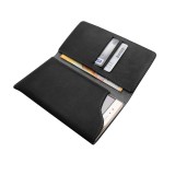 FIXED Pocket Book Kožené pouzdro pro Apple iPhone 6/6S/7/8, šedé