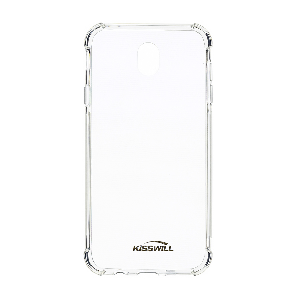Kisswill Shock silikonové pouzdro pro Samsung Galaxy S10+, transparentní