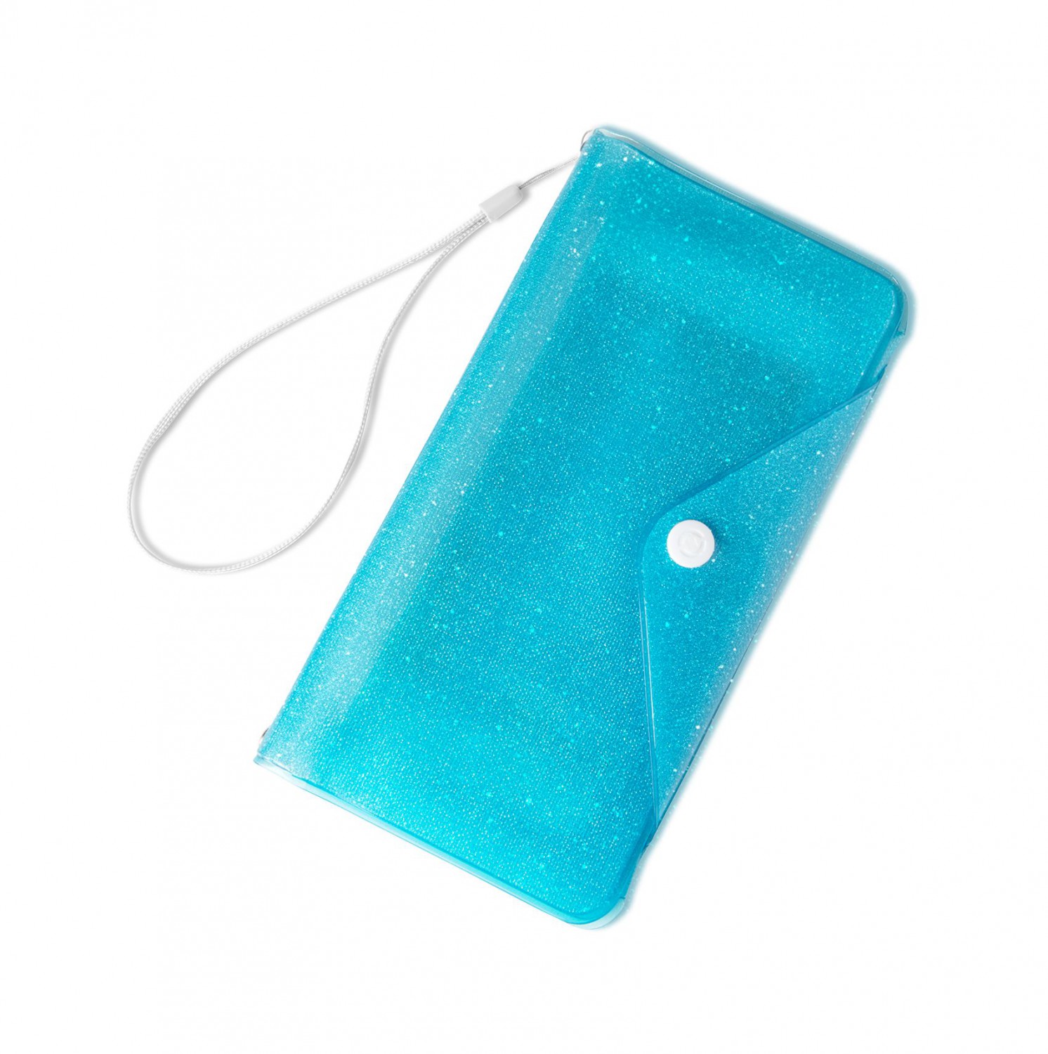 CELLY Splash Wallet voděodolné pouzdro na telefony 6.2 ", modré