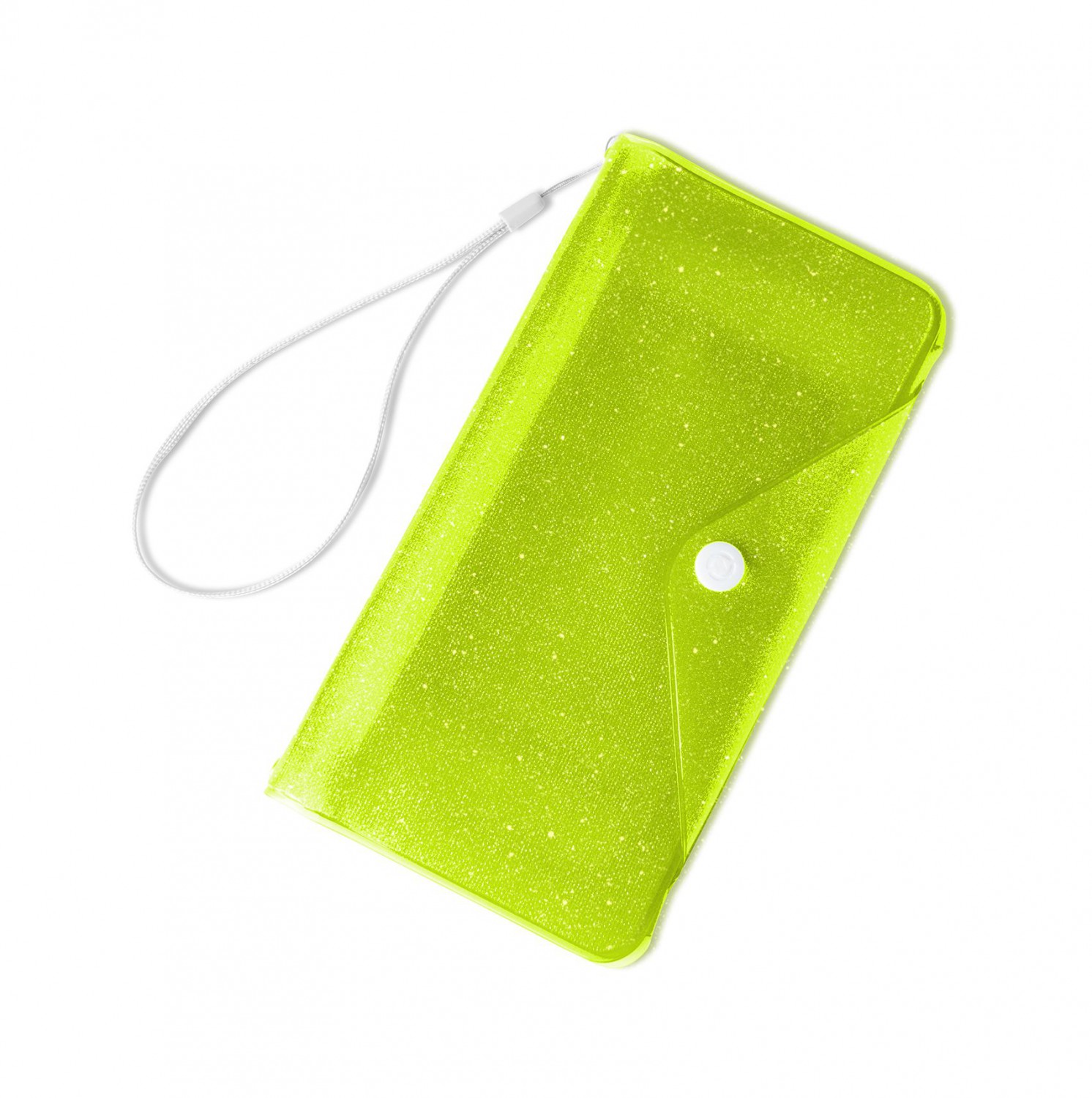 CELLY Splash Wallet voděodolné pouzdro na telefony 6.2 ", žluté