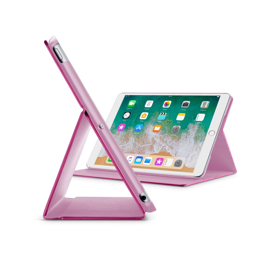 CellularLine FOLIO pouzdro flip pro Apple iPad Pro 10.5", růžové