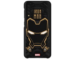 Zadní kryt Galaxy Friends x MARVEL Iron Man pro Samsung Galaxy A50, black