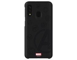 Zadní kryt Galaxy Friends x MARVEL Avengers Logo pro Samsung Galaxy A40, black